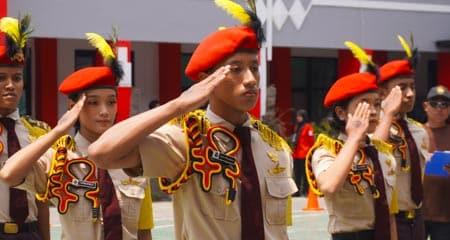 Paskibra jenjang Purna
