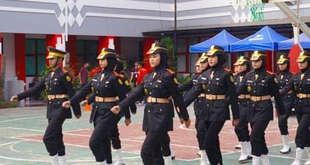 Paskibra jenjang SMA